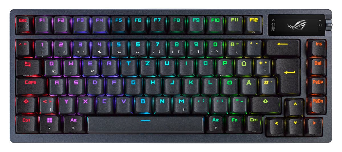 ASUS ROG Azoth tangentbord Spela USB + RF Wireless +