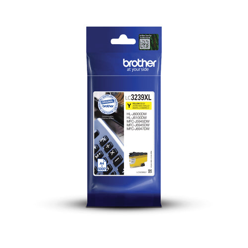 Brother LC-3239XLY bläckpatroner Original Hög (XL) avkastning Gul
