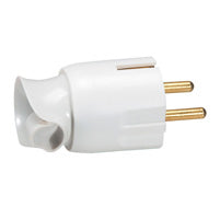 Legrand 0 501 72 elkontakter Typ F Vit 2P+E