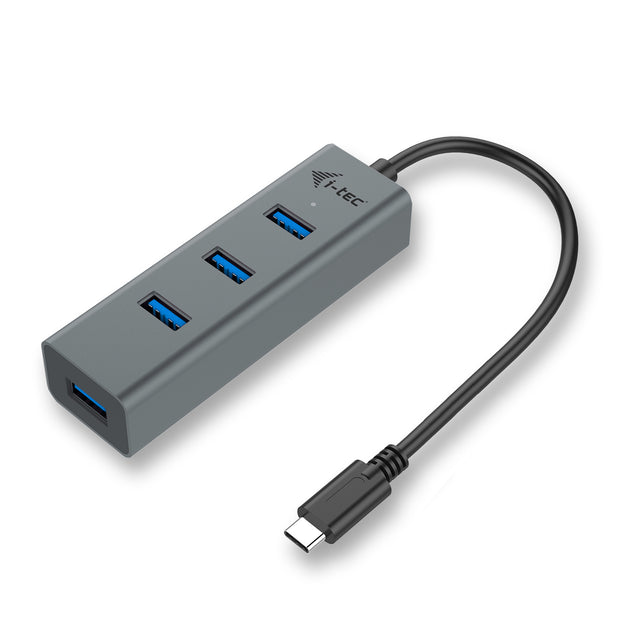 i-tec Metal C31HUBMETAL403 gränssnittshubbar USB 3.2 Gen 1 (3.1 Gen 1) Type-C 5000