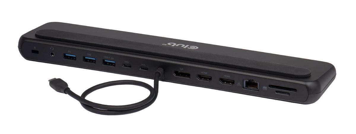 CLUB3D CSV-2541 dockningsstationer för bärbara datorer Dockning USB 3.2 Gen 1 (3.1