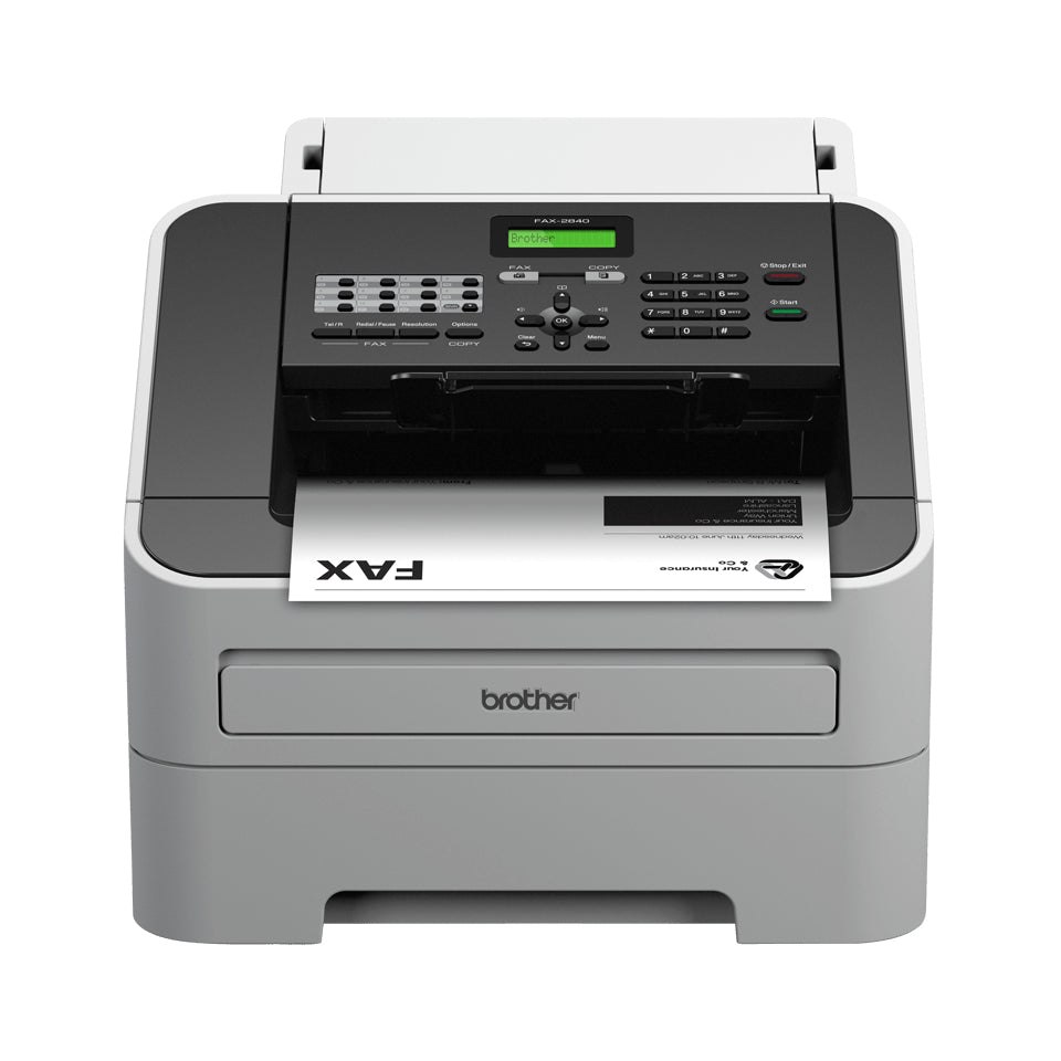Brother FAX-2840 faxmaskiner laser 33,6 Kbit/s A4 Svart