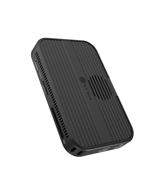 ICY BOX IB-DK4071M-CU31 USB 3.2 Gen 2 (3.1 Gen 1) Type-C Svart