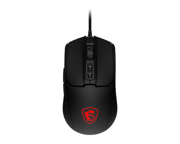 MSI FORGE GM100 datormöss Spela Ambidextrous USB Type-A Optisk 6400 DPI