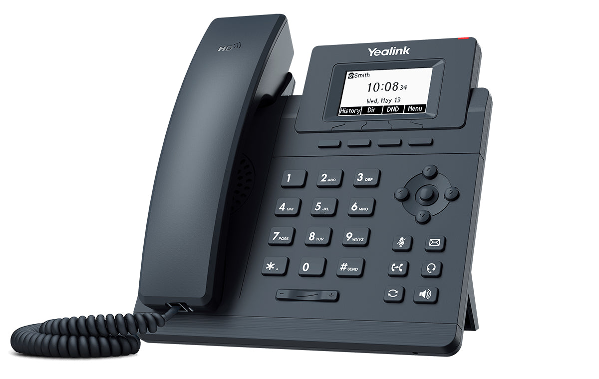 Yealink SIP-T30P IP-telefoner Svart LCD
