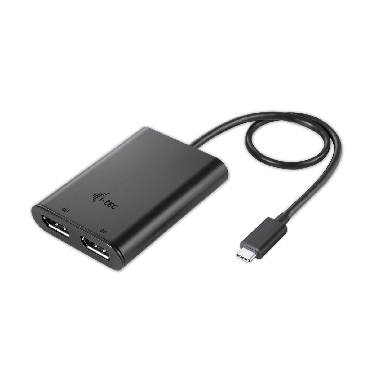 i-tec C31DUAL4KDP USB-grafikadapter 3840 x 2160 pixlar Svart