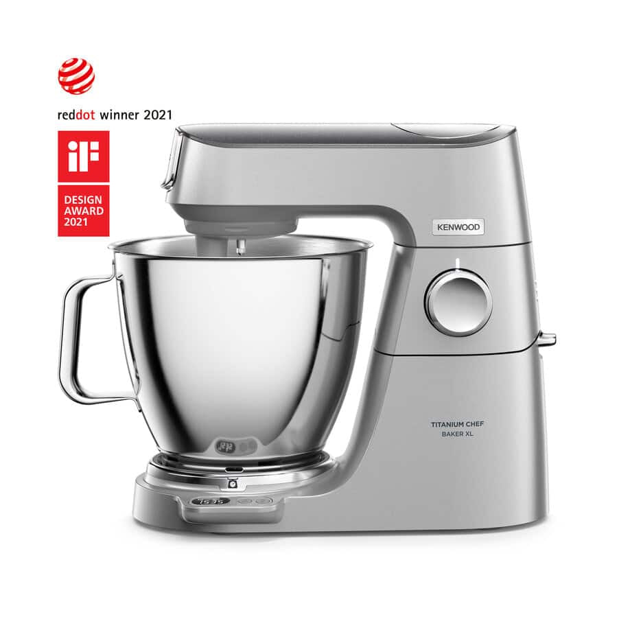 Kenwood Titanium Chef Baker XL Silver KVL85.704SI matberedare 1200 W 7 l Inbyggd våg