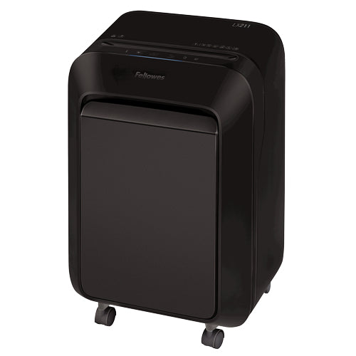Fellowes LX Series Powershred LX211 dokumentförstörare Mikrostrimling Svart