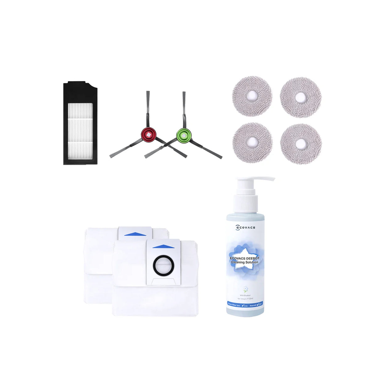 Ecovacs D-KT01-0027 tillbehör och förbrukningsmaterial till dammsugare Tillbehörskit