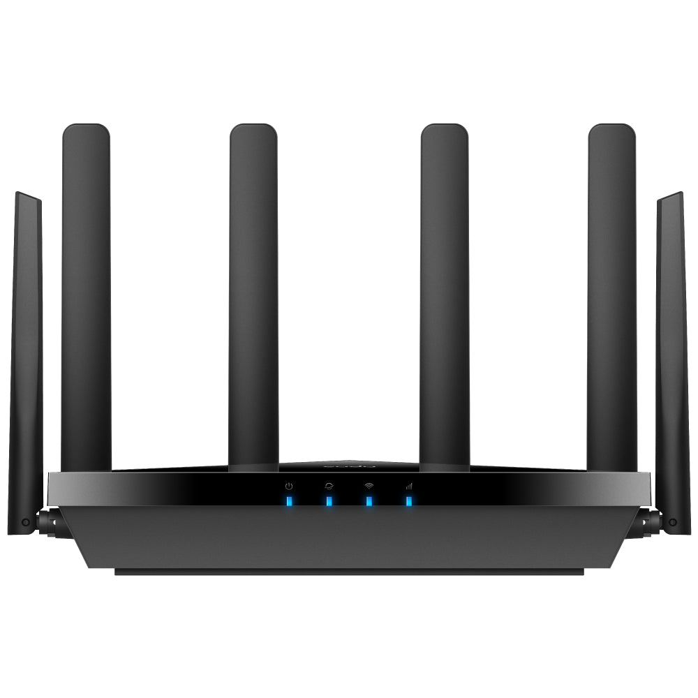 Cudy P5 trådlös router Gigabit Ethernet Dual-band (2,4 GHz / 5 GHz) 5G Svart