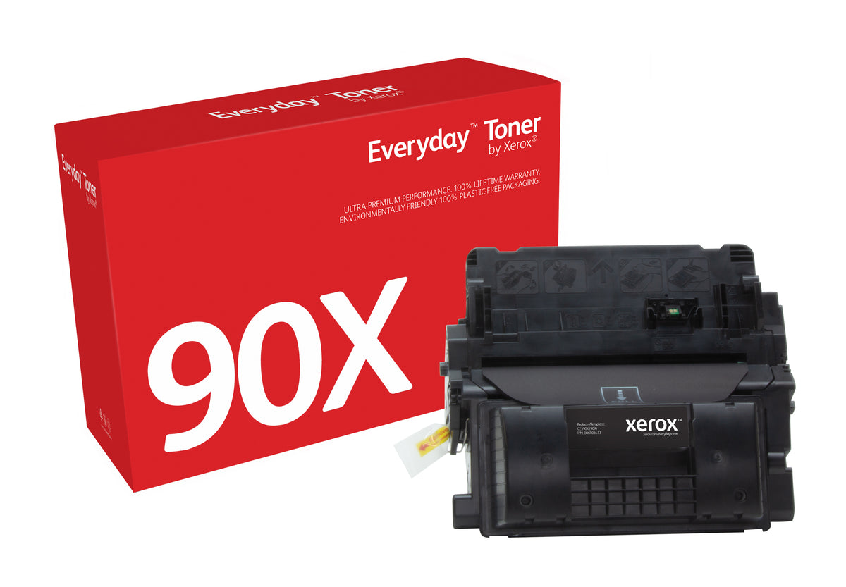 Everyday Svart Toner by Xerox compatible with HP 90X (CE390X)