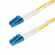 StarTech.com 2 m fiberoptisk LC- till LC-duplexkabel (UPC) med OS2-enkelläge