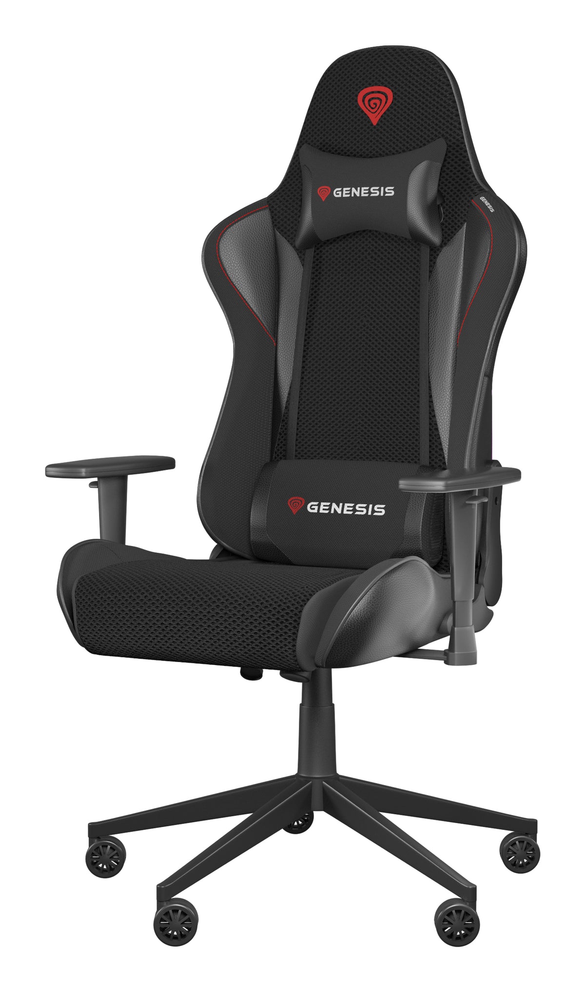 GENESIS Nitro 440 G2 Spelfåtölj Stoppad sits Svart