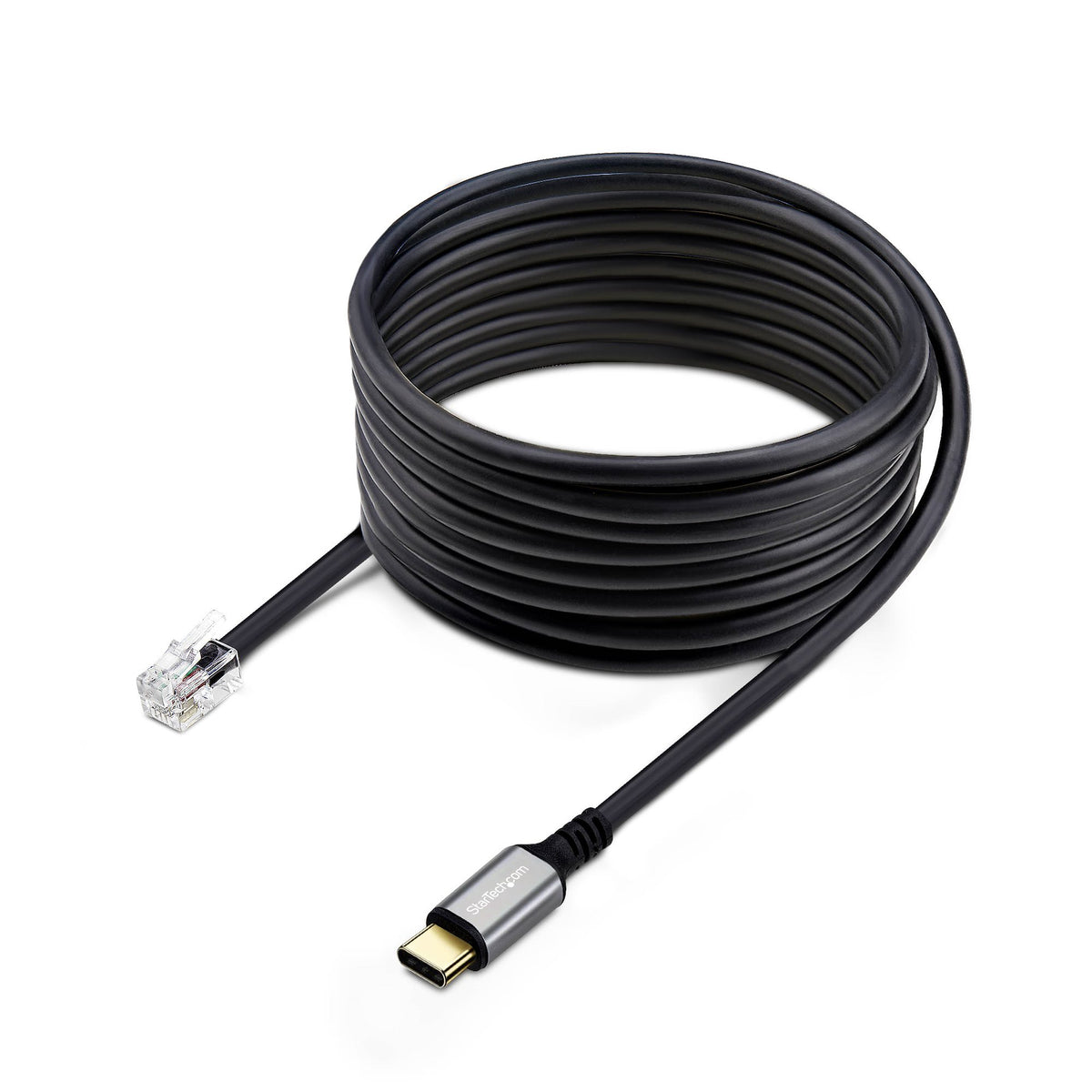 StarTech.com USB-C till RJ9-adapter för telefonlur på kontoret eller