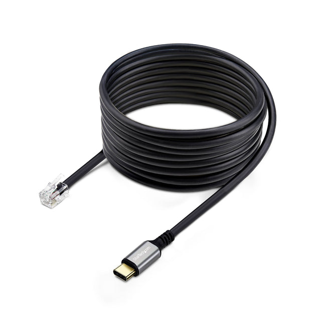 StarTech.com USB-C till RJ9-adapter för telefonlur på kontoret eller