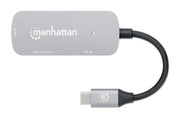 Manhattan 130707 dockningsstationer för bärbara datorer Kabel USB 3.2 Gen 1 (3.1 Gen