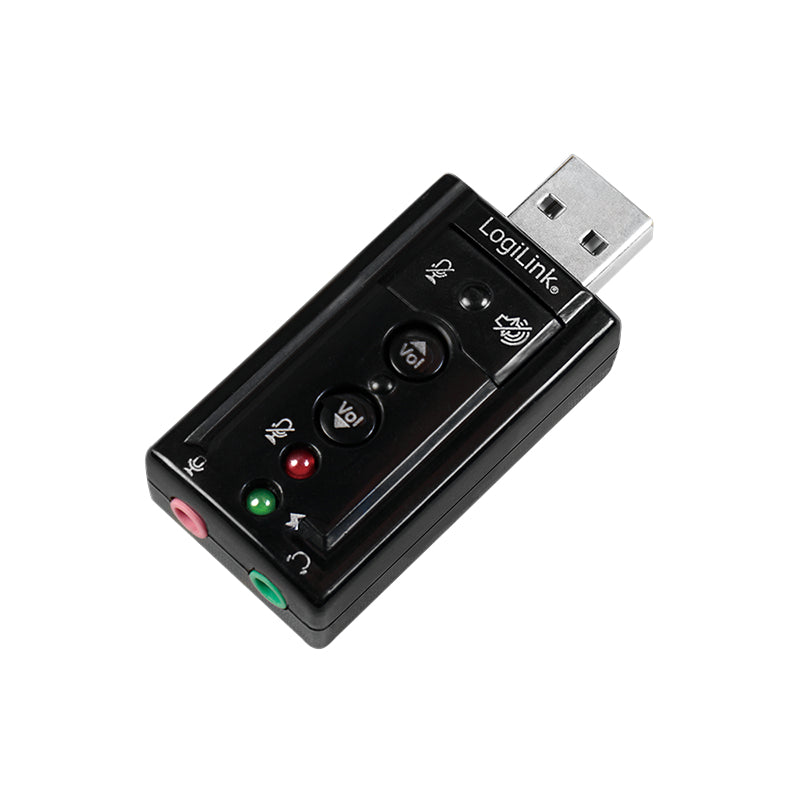 LogiLink UA0078 ljudkort 7.1 kanaler USB