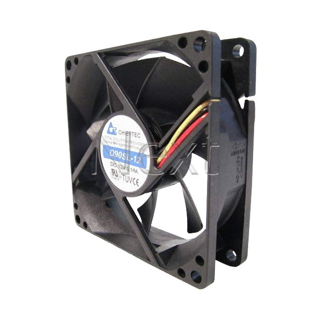 Chieftec AF-0925PWM kylsystem för dator Datorväska Fan Svart