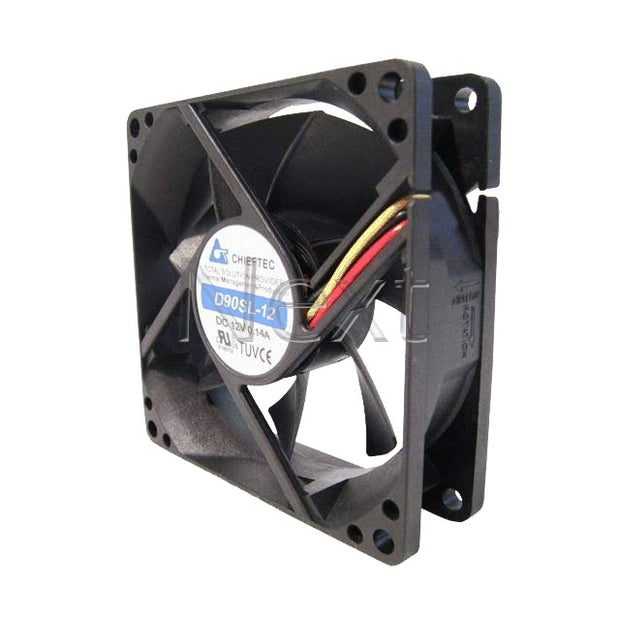 Chieftec AF-0925PWM kylsystem för dator Datorväska Fan Svart