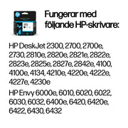 HP 305 svart originalbläckpatron