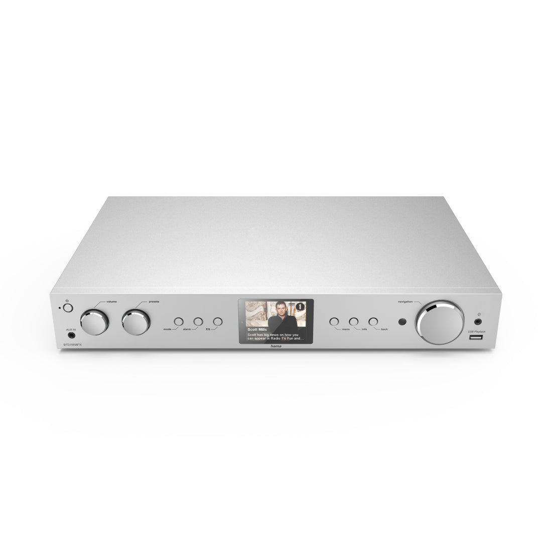 Hama DIT2105SBTX Personal Digital Silver