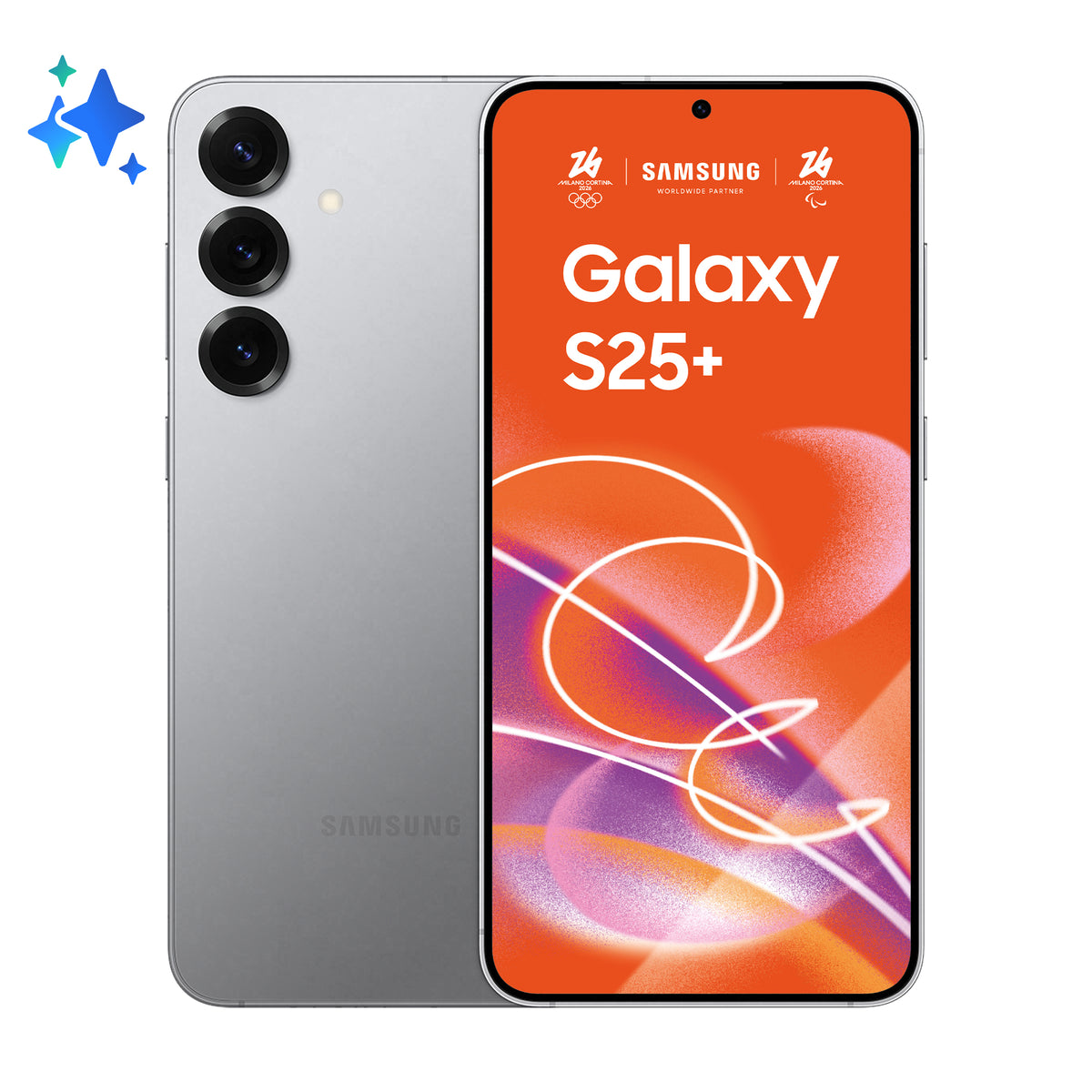 Samsung Galaxy S25+ - 512 GB - Silver