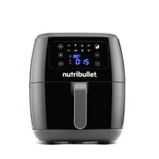 NutriBullet XXL Digital Air Fryer Single 7 l Fristående 1800 W Varmluftsfritös Svart
