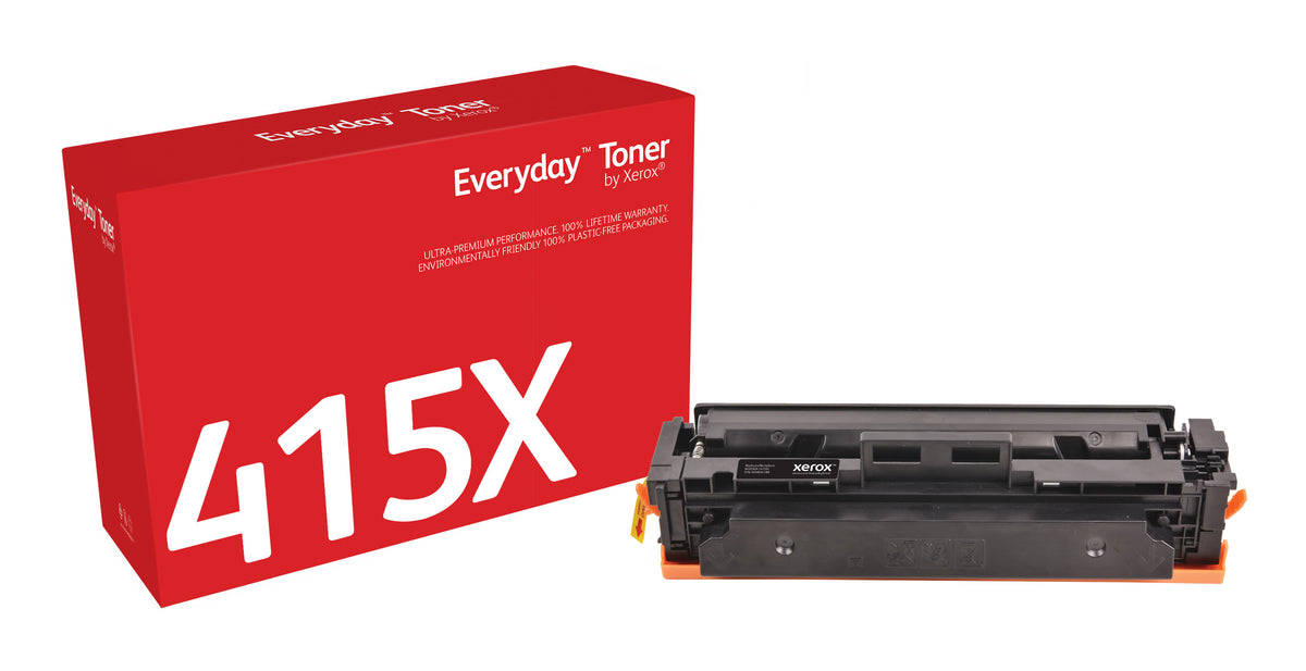 Everyday Svart Toner by Xerox compatible with HP 415X (W2030X)