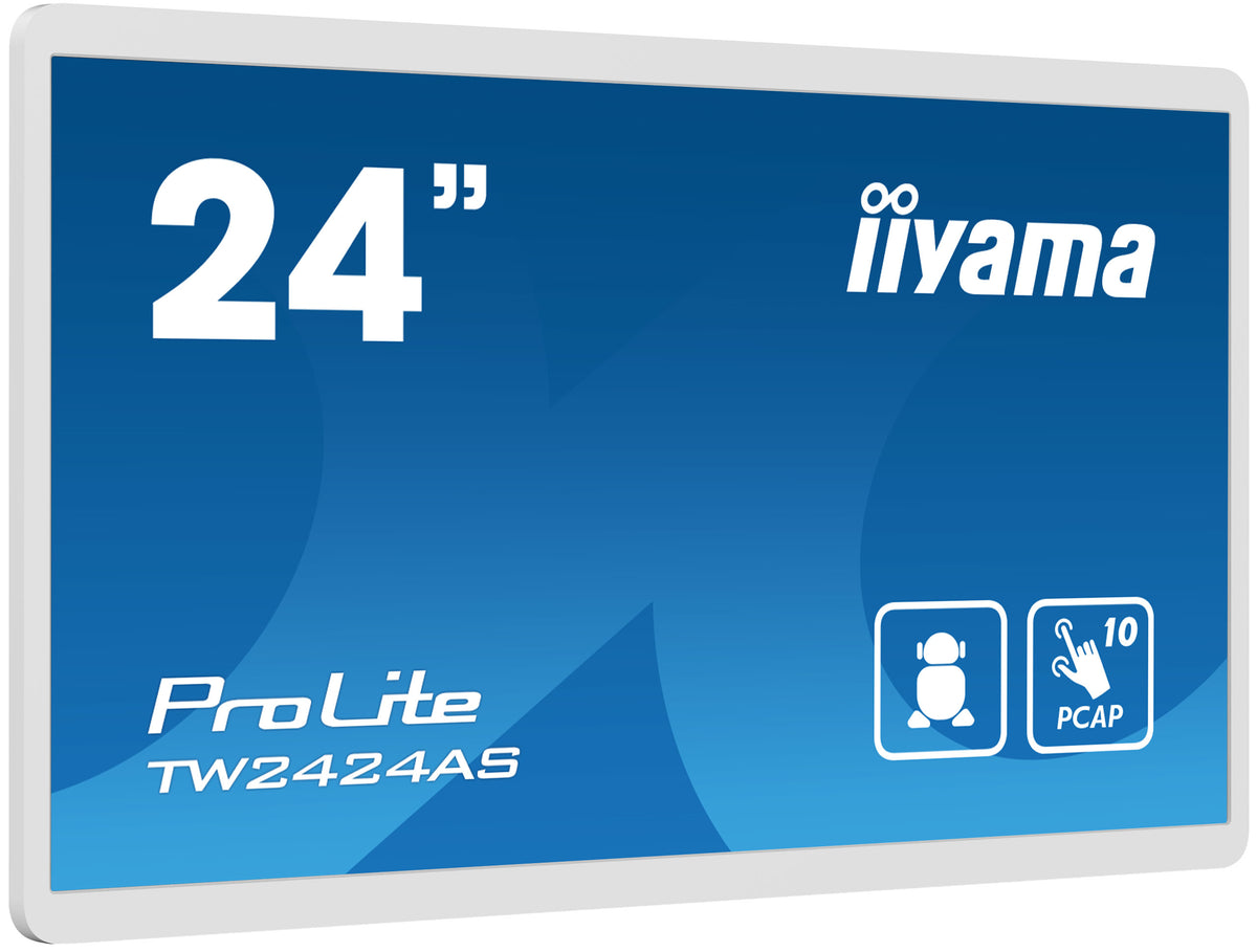 iiyama TW2424AS-W1 skyltställ Platt skärm för digital skyltning