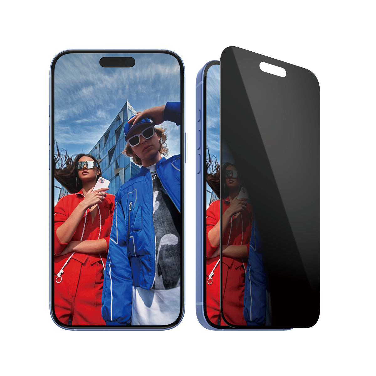 PanzerGlass 2-Way Privacy Screen Protector iPhone 16 Plus