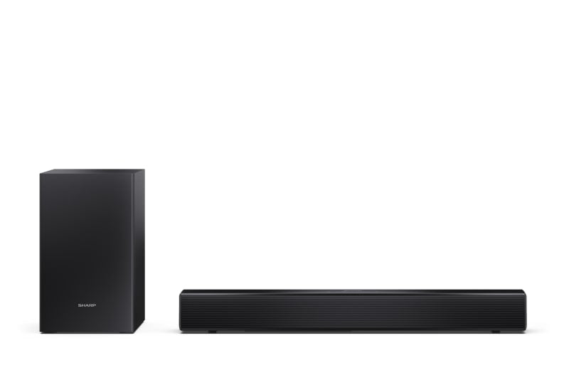 Sharp HT-SBW121 soundbar-högtalare Svart 2.1 kanaler