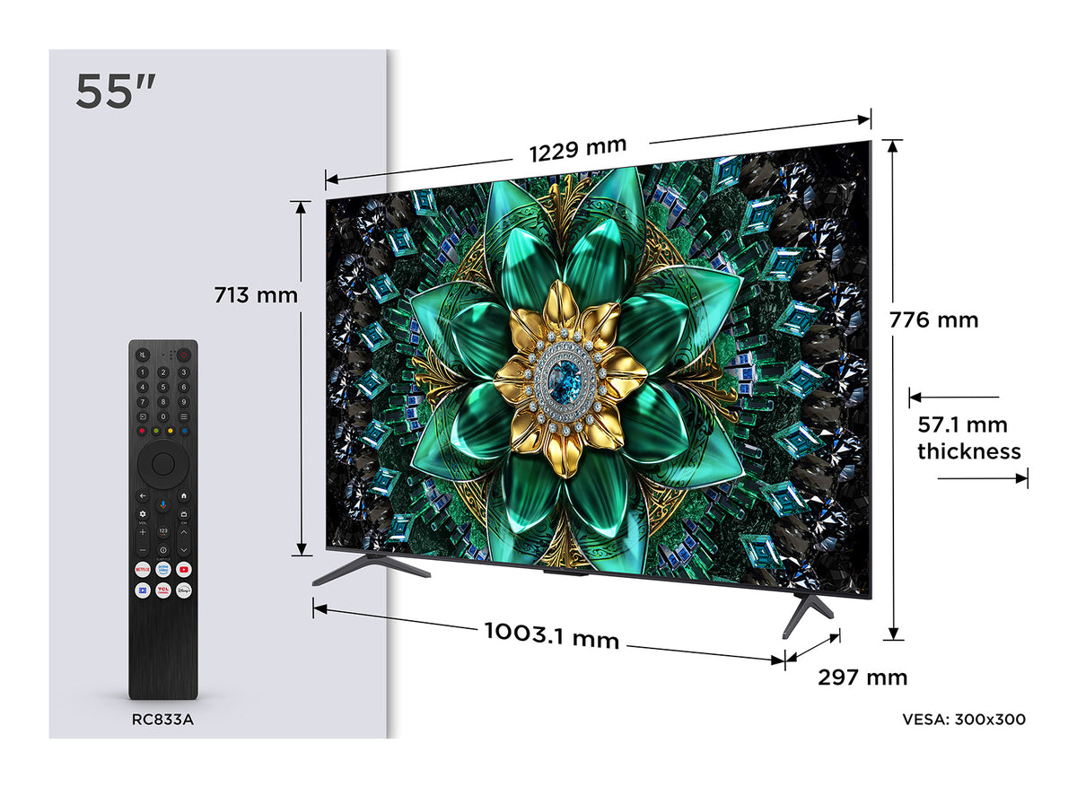 TCL Q6C 55Q6C TV-apparat - 4K