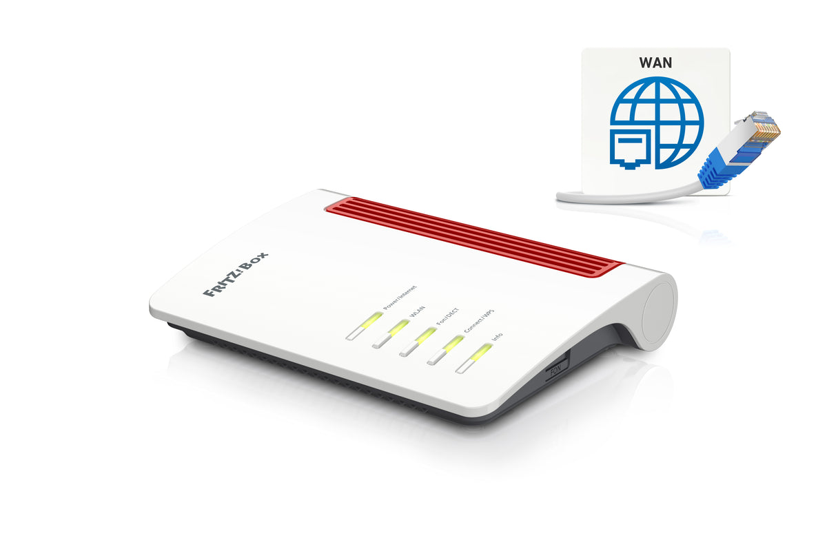 Box 4050 trådlös router Gigabit Ethernet Dual-band (2,4 GHz / 5 GHz) Svart