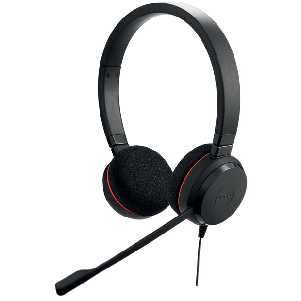 Jabra Evolve 20 Headset Kabel Huvudband Kontor/callcenter USB Type-C / USB Type-A