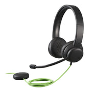 Acer GP.HDS11.01N hörlur och headset Kabel Huvudband Samtal/musik Svart