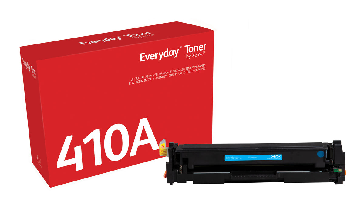 Everyday Cyan Toner by Xerox compatible with HP 410A (CF411A)