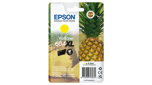 Epson Singlepack Yellow 604XL Ink