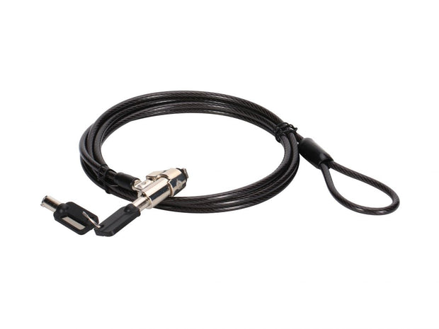 Conceptronic CUSTODIO02BS kabellås Svart 1,8 m