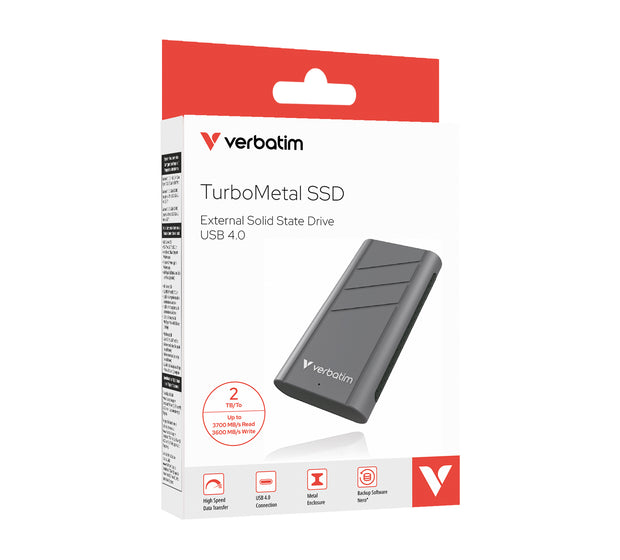 Verbatim TurboMetal SSD USB4