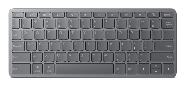 Lenovo Multi-Device Wireless Keyboard tyska USB Type-C Grå