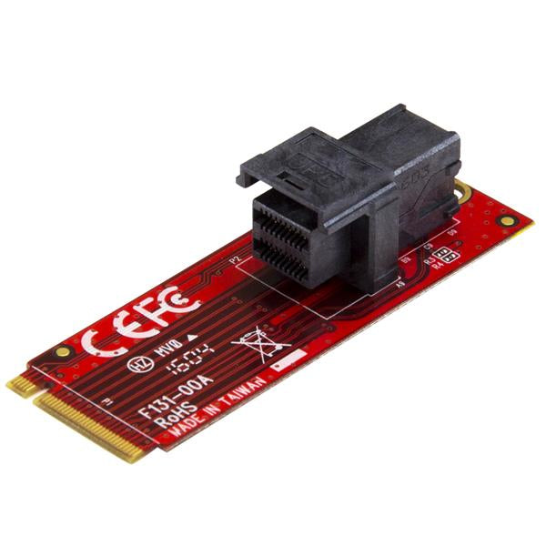 StarTech.com U.2 (SFF-8643) till M.2 PCI Express 3.0 x4 värdadapterkort för 2,5" U.2