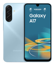 Samsung Galaxy A17 - 128 GB - Ljusblå