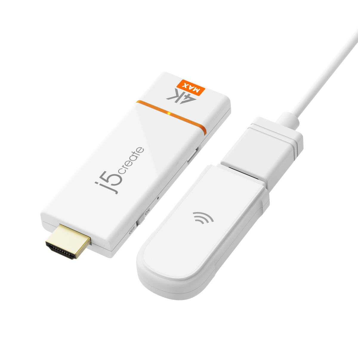 j5create JVAW76MAX trådlös bildskärmsadapter HDMI Full HD Dongel