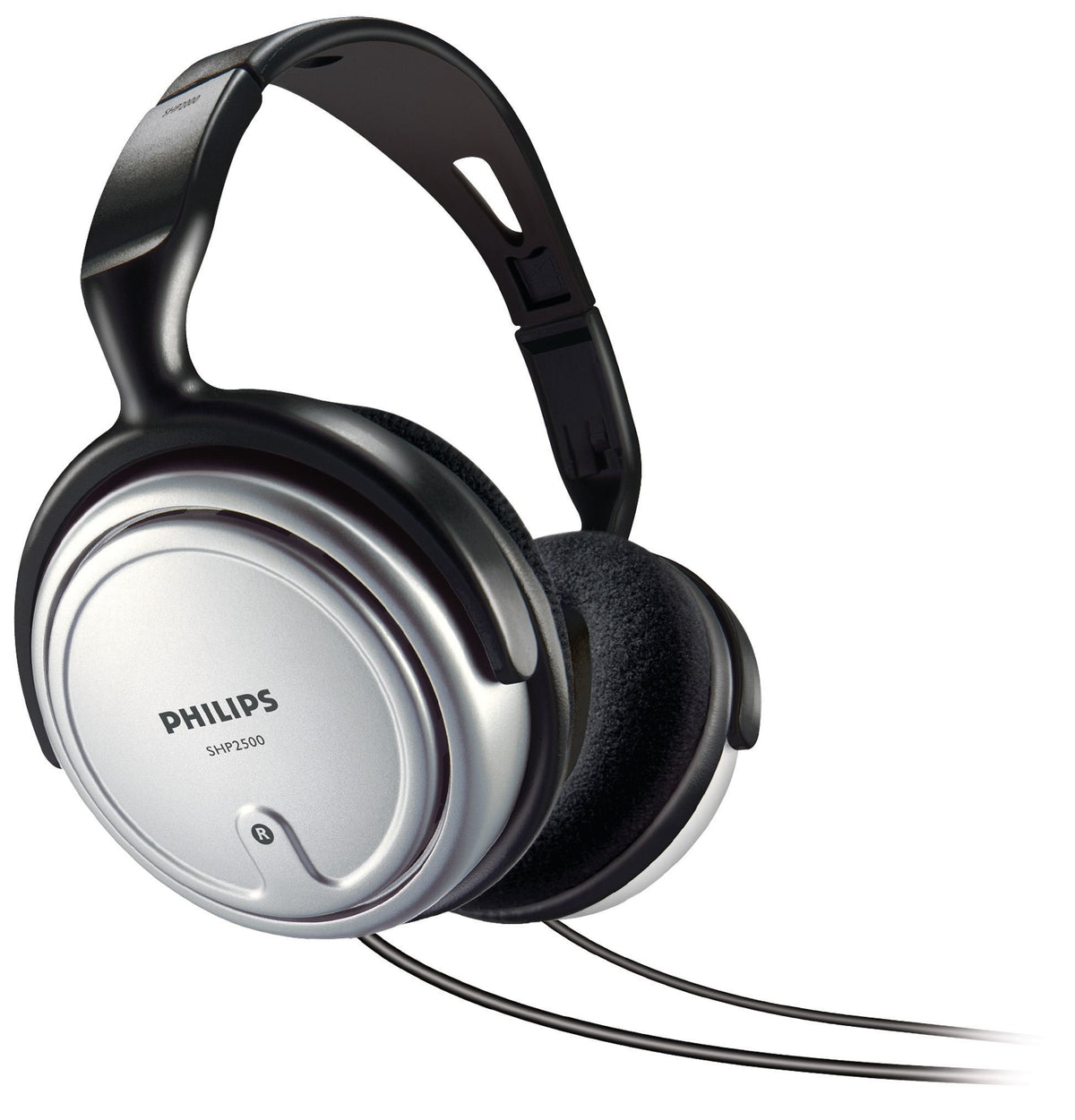 Philips SHP2500/00 hörlur och headset Hörlurar Kabel Huvudband Musik Svart