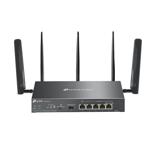 TP-Link Omada ER706W-4G trådlös router Gigabit Ethernet Dual-band (2,4 GHz / 5 GHz)