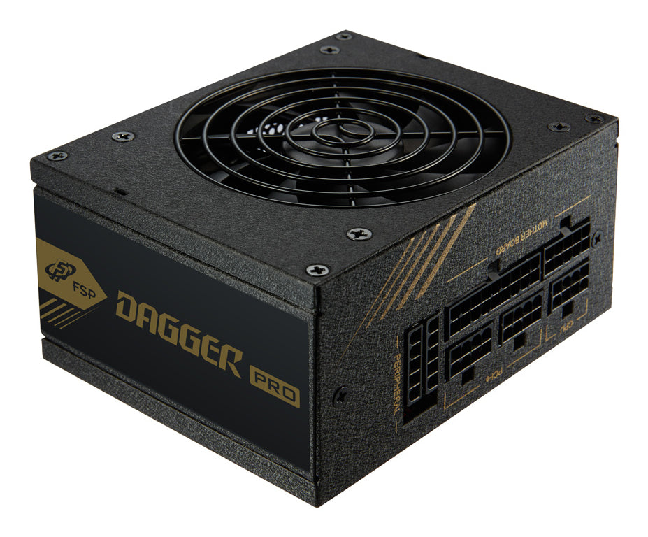 FSP DAGGER PRO 650W strömförsörjningsenheter 20+4 pin ATX SFX Svart