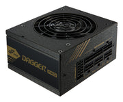 FSP DAGGER PRO 650W strömförsörjningsenheter 20+4 pin ATX SFX Svart