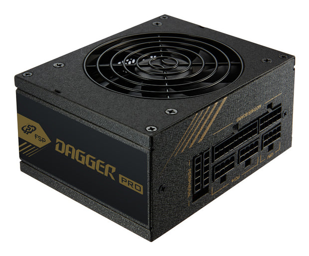 FSP DAGGER PRO 650W strömförsörjningsenheter 20+4 pin ATX SFX Svart
