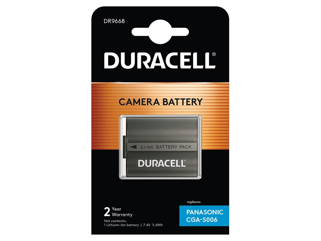 Duracell DR9668 batteri till kamera/videokamera Litium-Ion (Li-Ion)