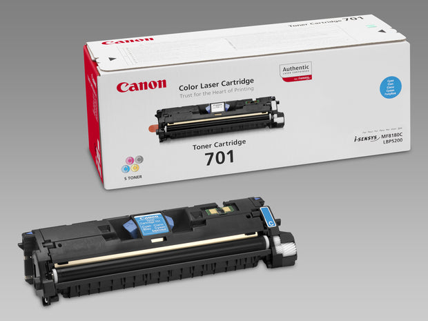 Canon 701 Tonerkassett Original Cyan